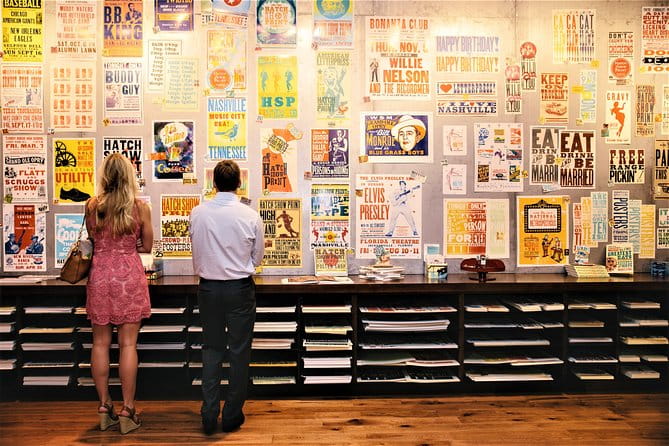 Nashville Hatch Show Guided Letterpress Tour with Souvenir Poster - The Experience in Detail: Atmosphere and Practicalities