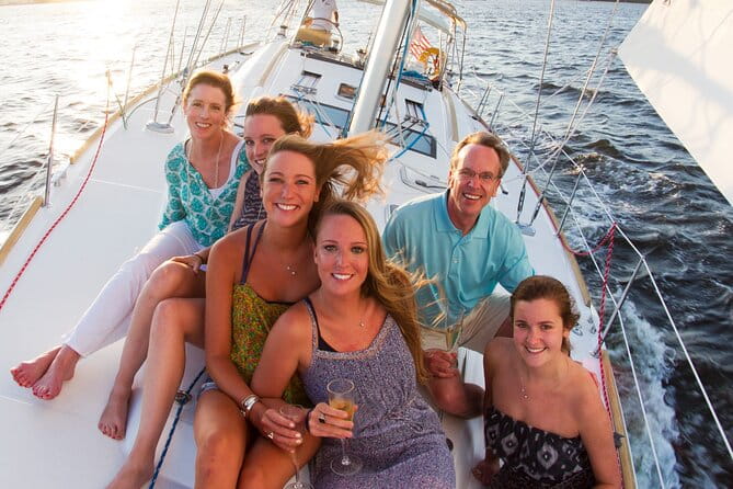Private Sunset Sail BYOB Dolphin/History Tours on 43ft Mystique - FAQs