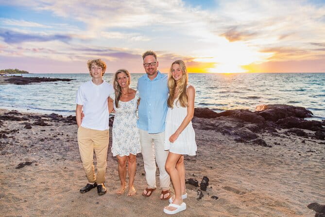Big Island Photographer 45 minute beach portrait sessions - Authentic Traveler Feedback