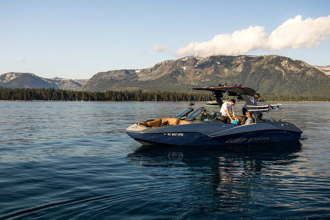 Private Wakesurf/Wakeboard Boat Charter Lake Tahoe - The Sum Up