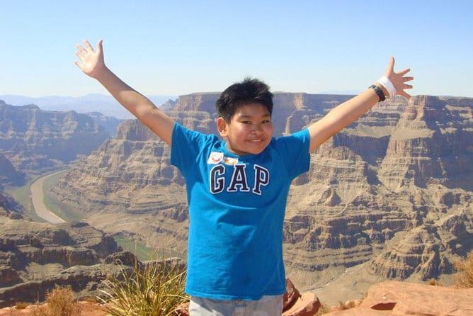 Grand Canyon West Rim by Coach with Helicopter Tour and Meals - FAQs