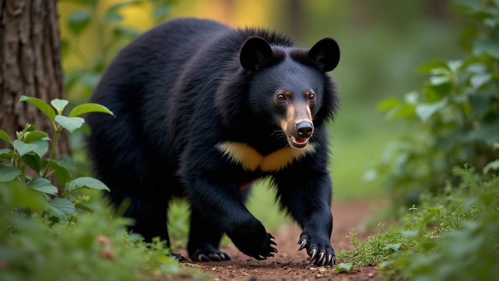 aggressive nocturnal forest foragers