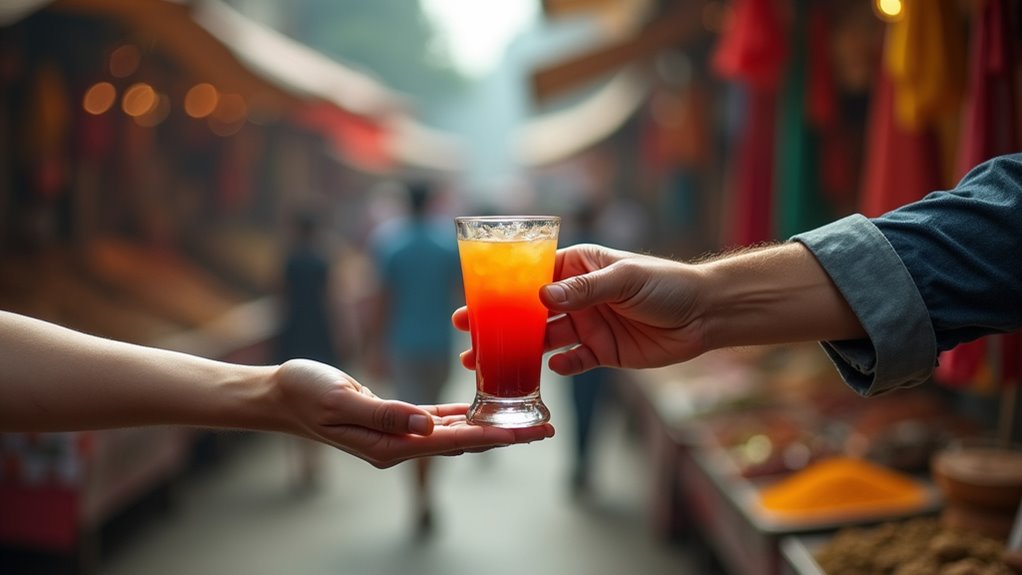 avoid strangers food and drinks