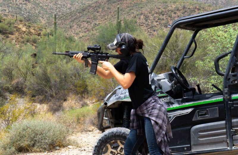 Black Canyon City: Ride and Shoot Combo with ATV or UTV - Key Points