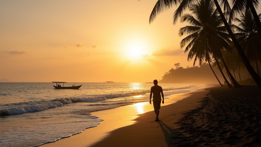 black sand beach escape