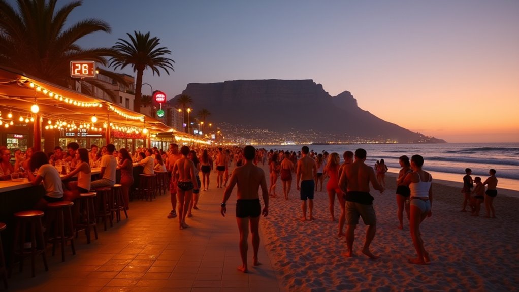 cape town december party weather