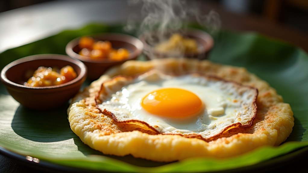crispy fermented pancake bowls