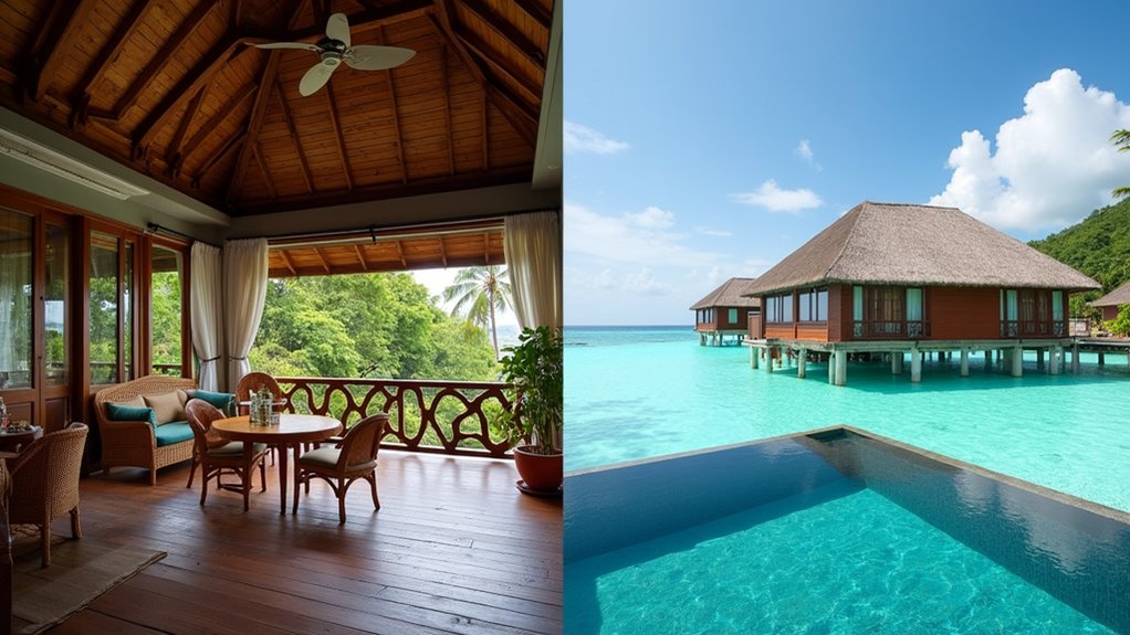 diverse accommodation options available
