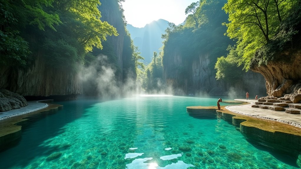 emerald pool and hot springs