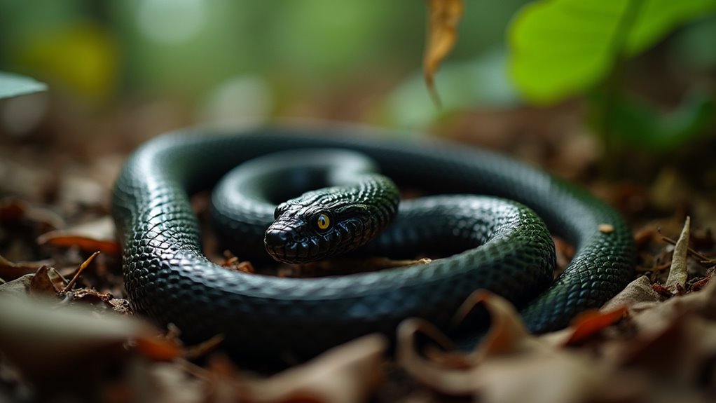 endemic forest venomous snake