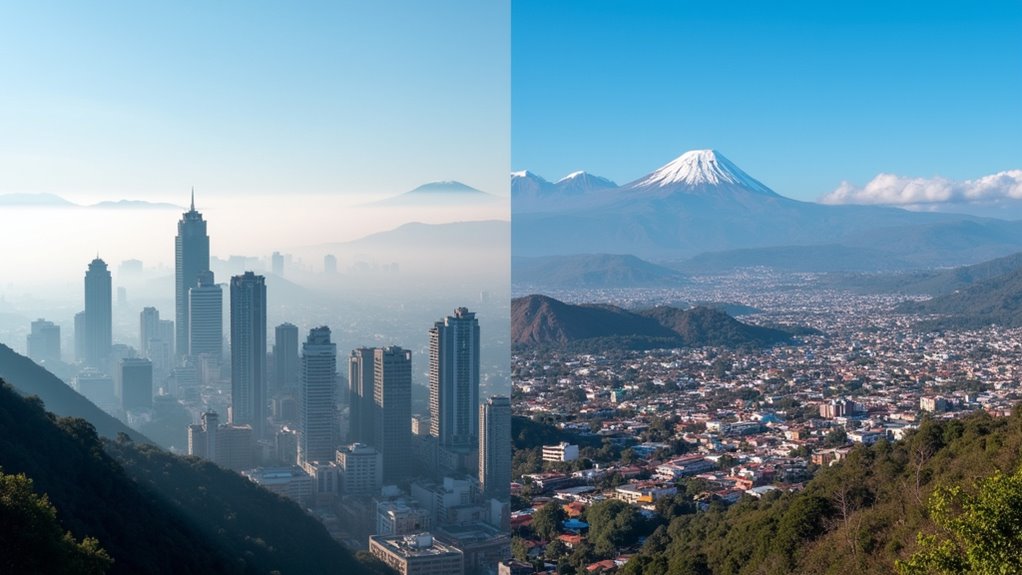 high altitude coastal climate