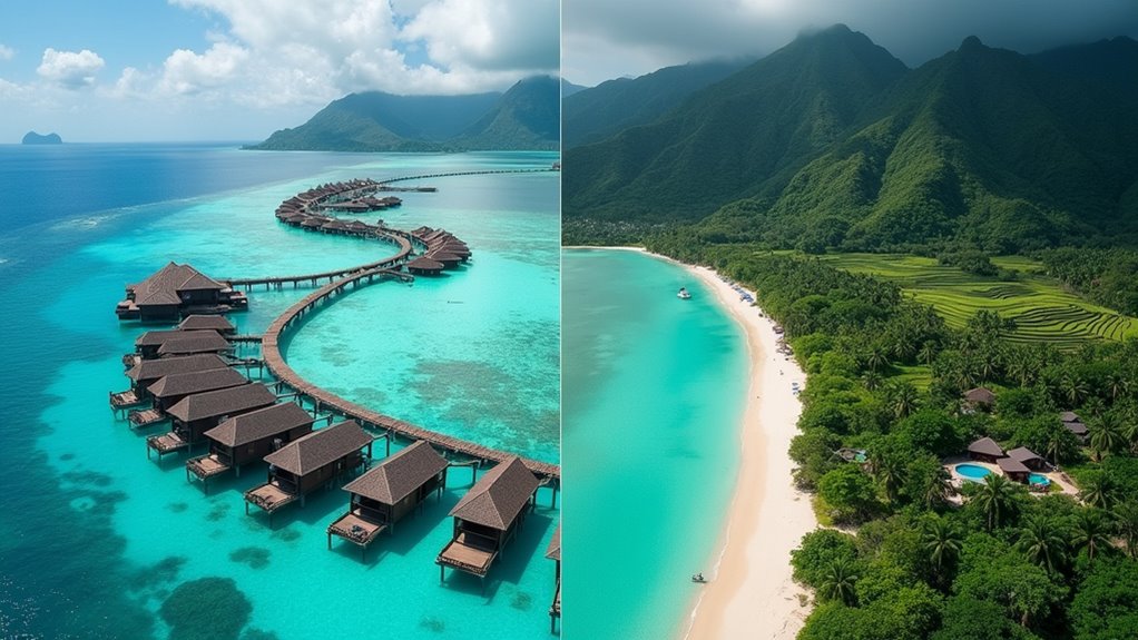 island diversity and marine beauty