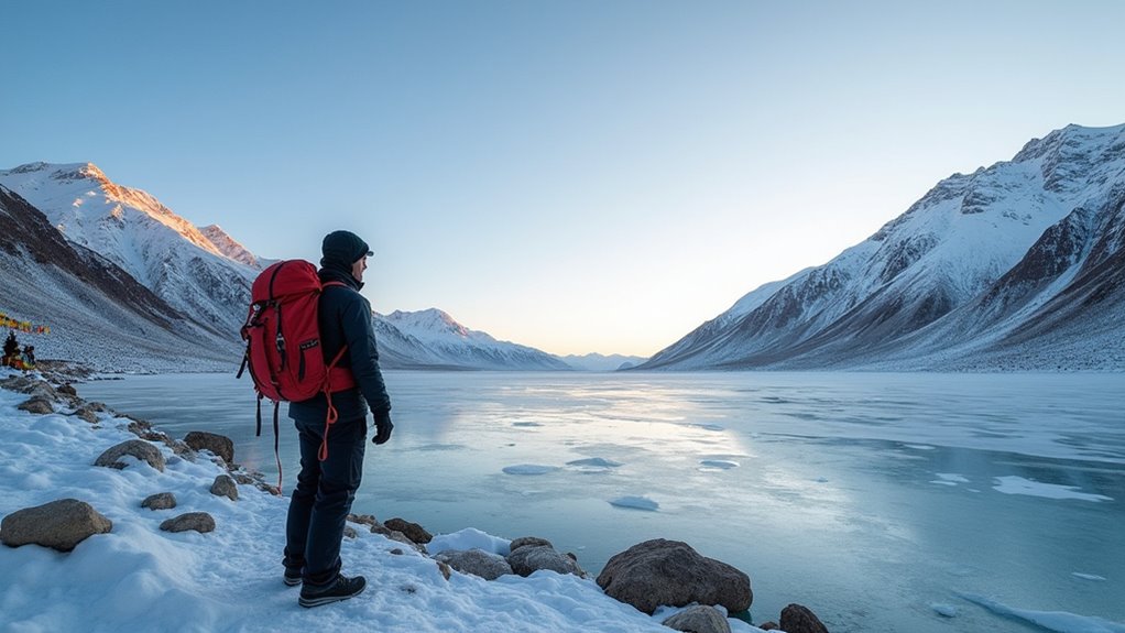 leh s winter icy transformation