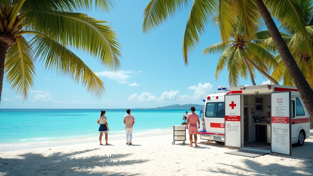 limited island medical facilities