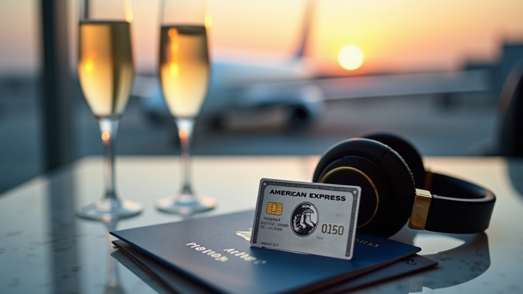luxury travel rewards lounge access