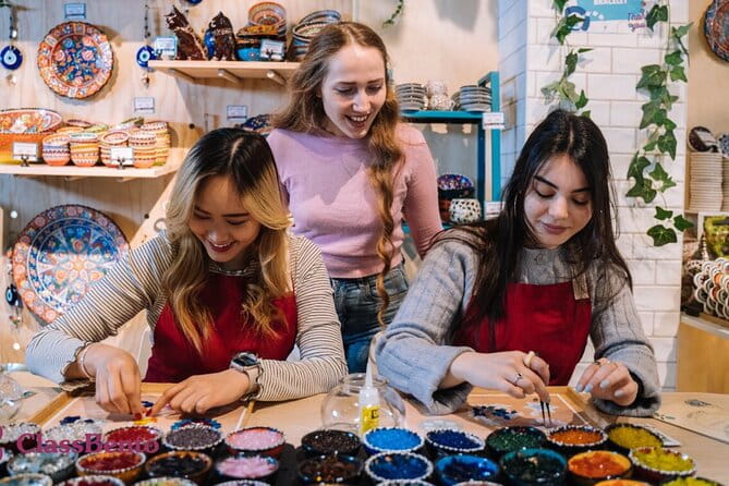 Mosaic Art Classes Orange County: Turkish Lamp Workshop - Key Points