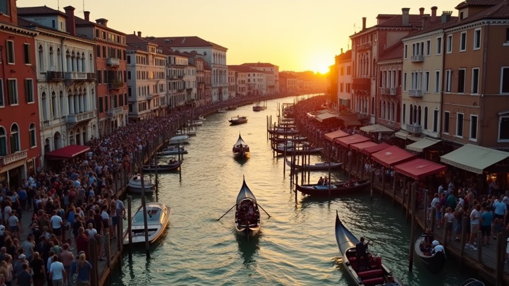 overcrowded venice tourist nightmare