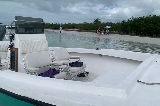 Private Boat Tour to Sand Bar Snorkel Dolphins and Sunset - Key Points