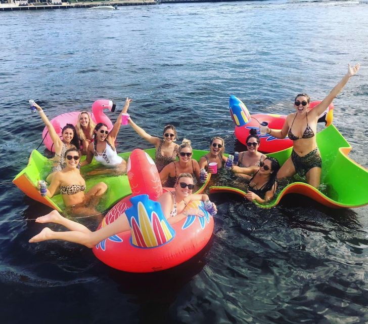 Private Pontoon Boat w/ Captain, Private up to 12ppl - Key Points