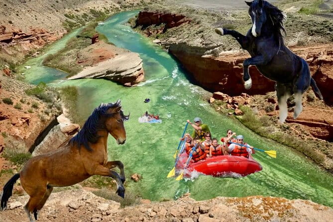 Red Canyon’s Best Of The Wild West Wild Mustang+Rafting Adventure - Key Points