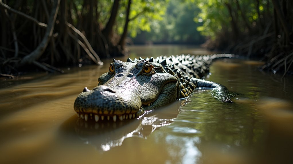 saltwater crocodiles coastal dominance