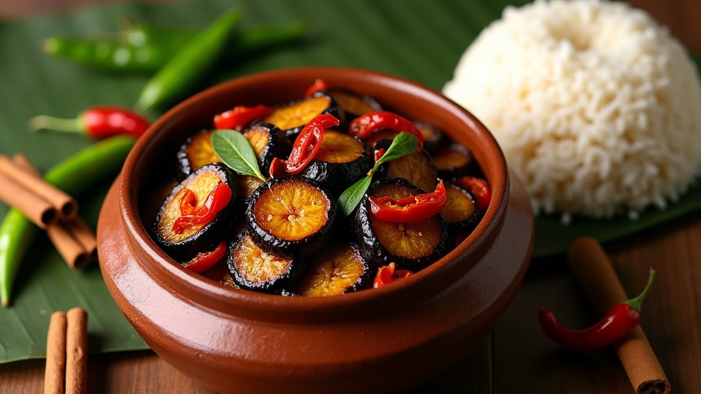 sweet sour crispy eggplant