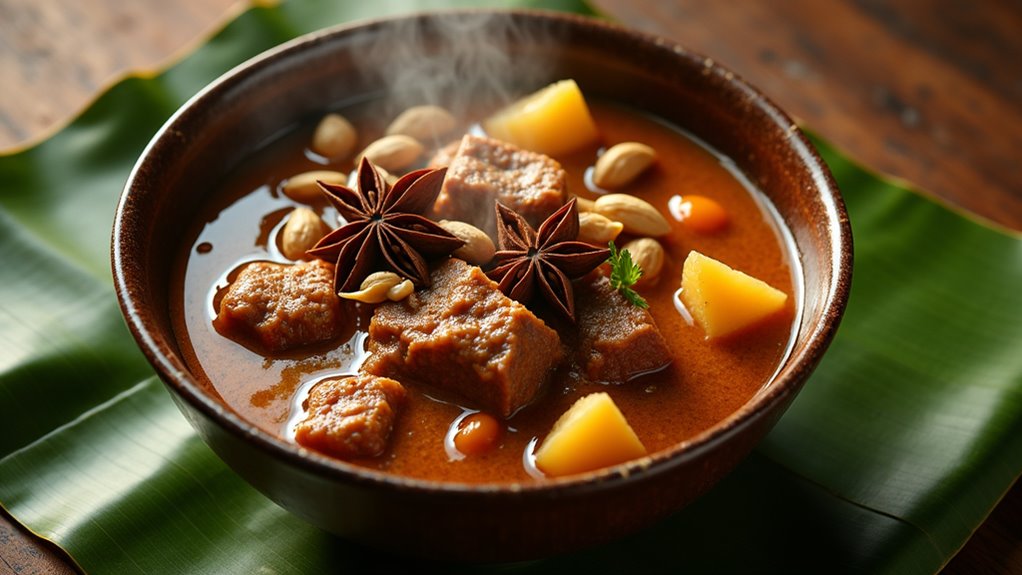 thai curry with persian spices
