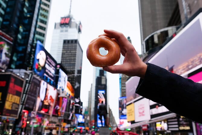 Times Square Donut Adventure and Walking Food Tour (Small Group) - Key Points