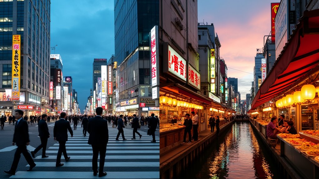 tokyo s formality osaka s warmth