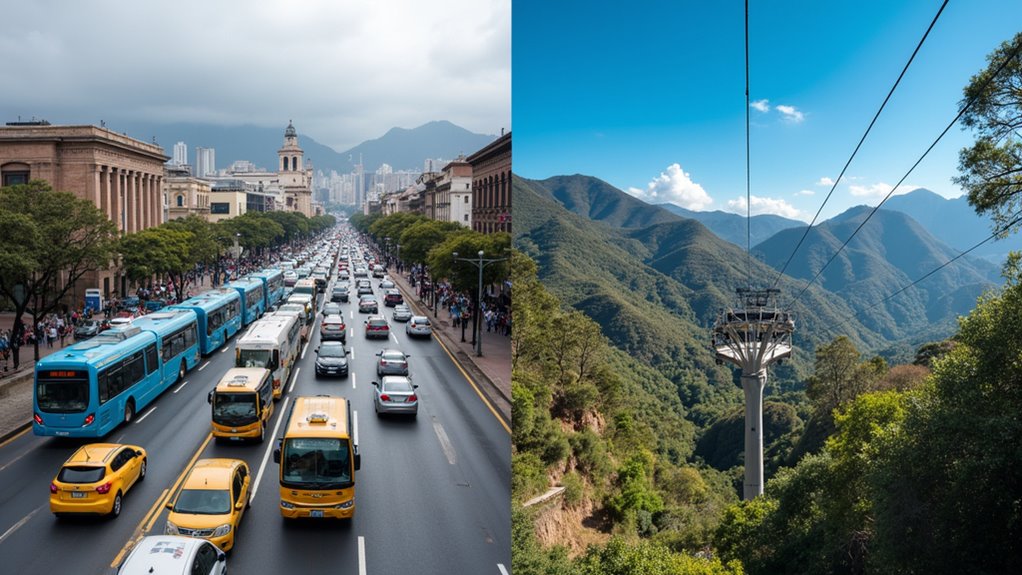 transportation options and routes