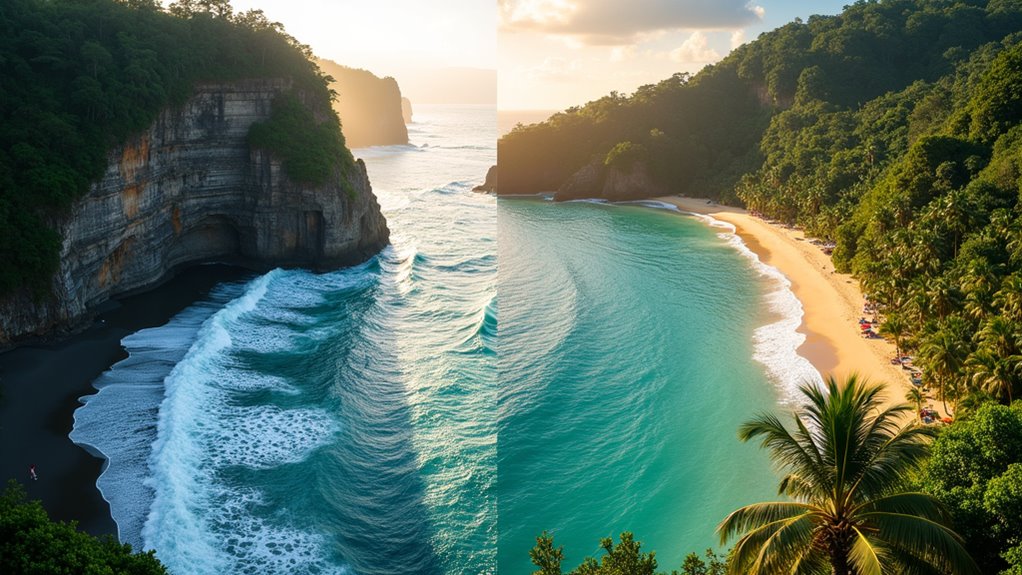 tropical beaches and ecosystems