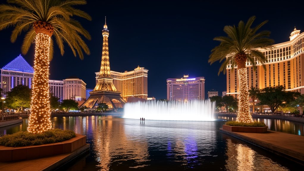 vegas holiday desert magic