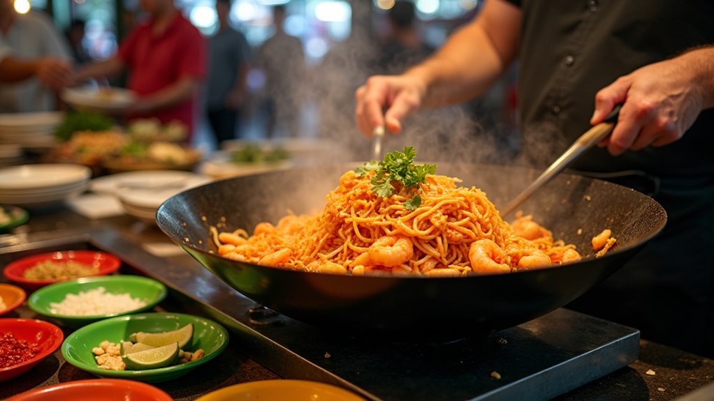 vibrant street food markets