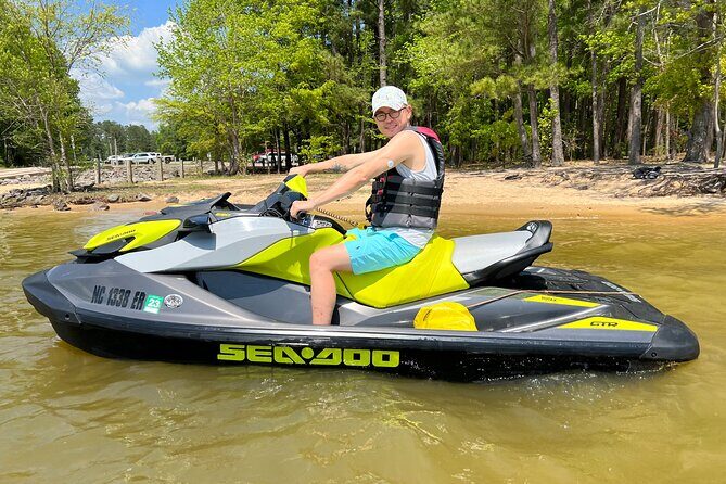 1.5 hour Jordan Lake Sea Doo Rental - up to 3 people/1 jetski - What to Expect from the Jordan Lake Sea Doo Rental