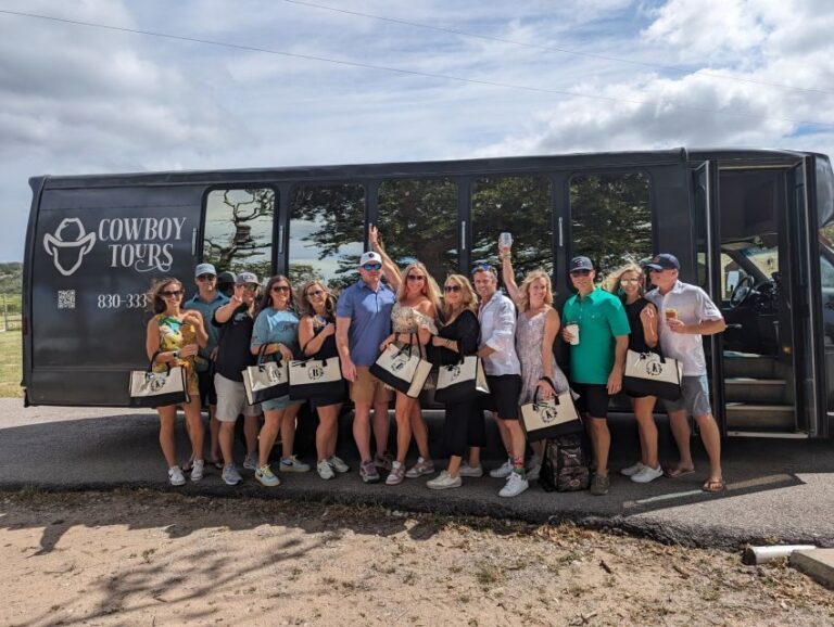 #1 Rated Wine Tour In Fredericksburg Texas - Who Will Love This Tour?
