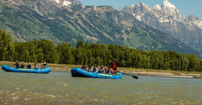 13-Mile Snake River Scenic Rafting Experience from Jackson - In-Depth Look at the Itinerary