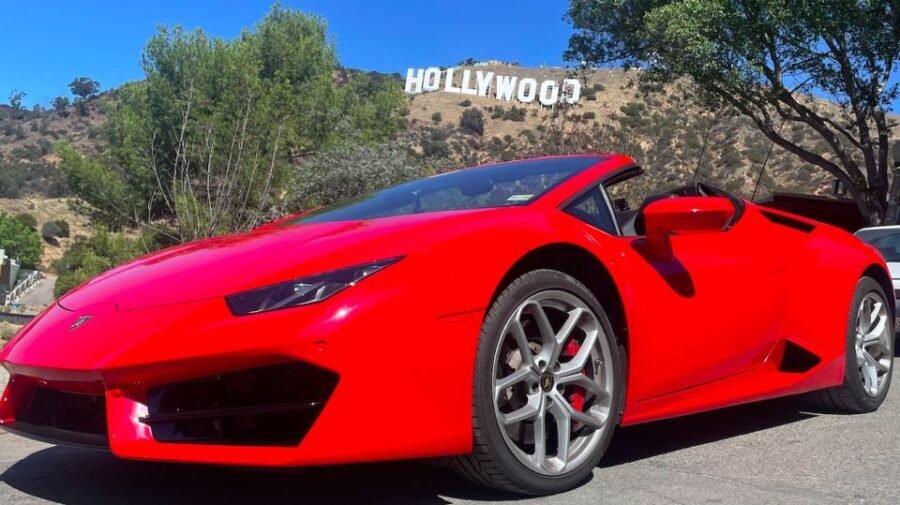 20 Min Lamborghini tour in Hollywood (Drive or be driven) - Detailed Breakdown of the Itinerary