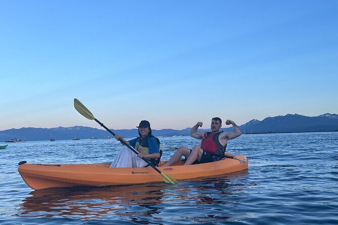 3 Hour Tandem Kayak Rental in South Lake Tahoe for Two People - The Kayaks and Equipment