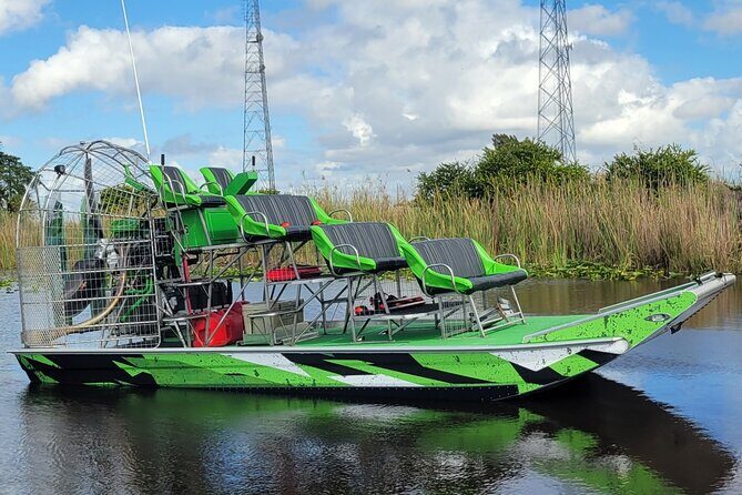 Airboat Rides in West Palm Beach Captain Wayne - Duration and Group Size