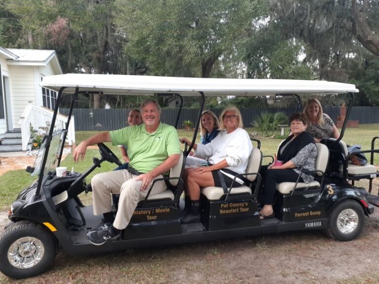 Beaufort: Local History and Film Sites Tour by golf cart - Authentic Insights from Reviewers