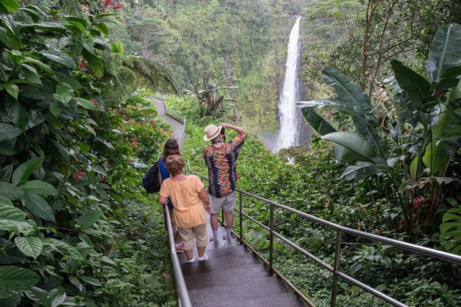 Big Island: Full-Day Sightseeing & Waterfalls Adventure Tour - Waipio Valley Lookout – Rugged Cliffs and Ocean Views