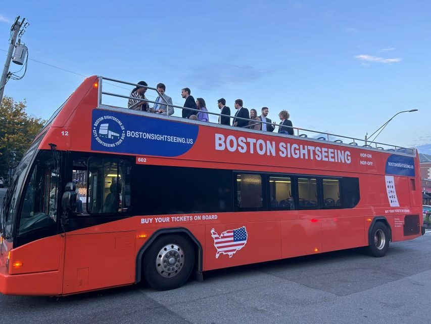 Boston Sightseeing: Single Ride Pass With Double-Decker Bus - The Sum Up