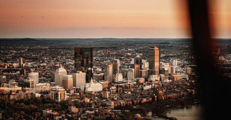 Boston: Sunset Premium Helicopter Tour - Experiencing Boston from the Sky