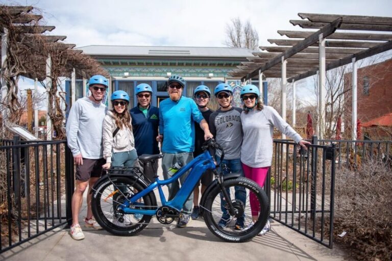 Boulder: Electric Bike Tour with Local Guide (14yo & up)) - The Scenic Highlights and Stops Along the Way