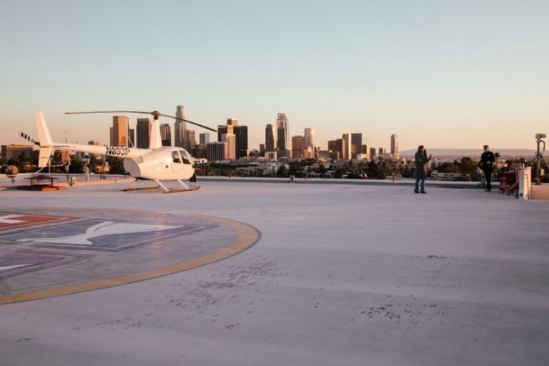 Burbank: Helicopter Tour of Los Angeles and Hollywood Sign - The Value of a Short Helicopter Flight