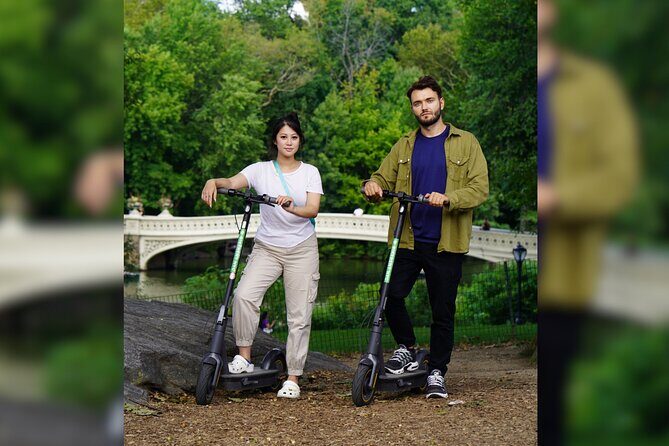 Central Park E-Scooter Rentals - The Route and Key Landmarks