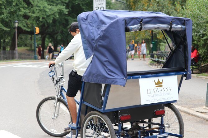 Central Park VIP Tour (All park tour up to 2 hour with unlimited stops) pedicab - FAQ