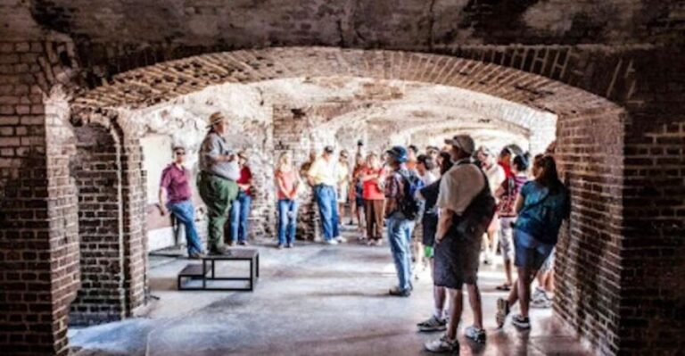 Charleston: Fort Sumter Entry Ticket with Roundtrip Ferry - The Experience in Detail