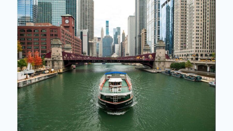 Chicago: Architecture Boat Tour with Drinks - The Itinerary and Landmarks