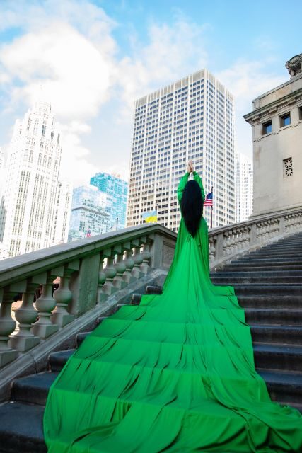 Chicago Luxury Flying Dress Photoshoot - The Sum Up